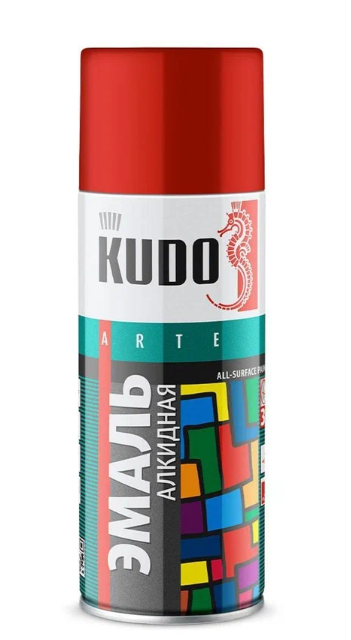 Краска-спрей Kudo KU-1004 вишневая