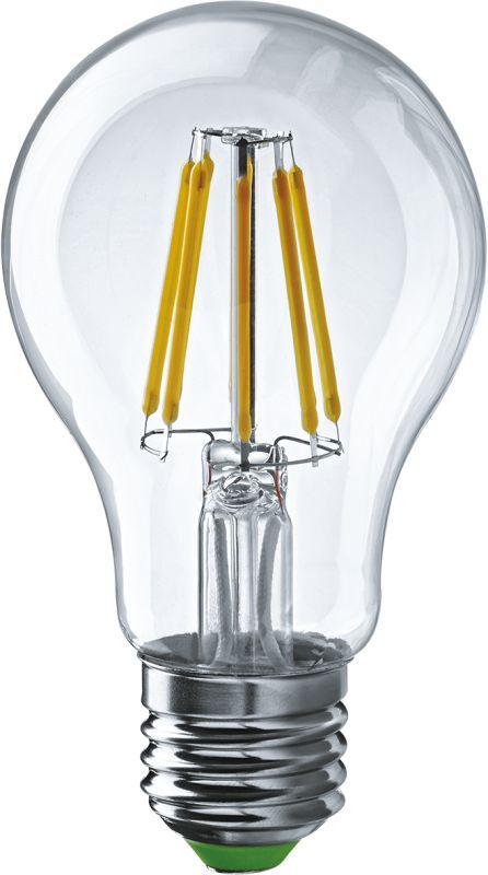 Лампа светодиодная филаментная 80 875 OLL-F-A60-09-230-4K-E27 9Вт грушевидная прозрачная 4000К нейтр. бел. E27 900лм 220