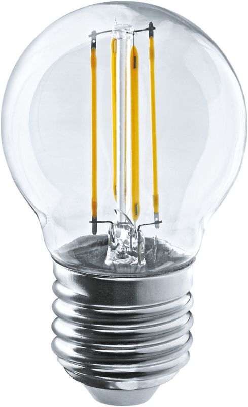 Лампа светодиодная филаментная 80 885 OLL-F-G45-12-230-4K-E27 12Вт шар прозрачная 4000К нейтр. бел. E27 1200лм 220-240В