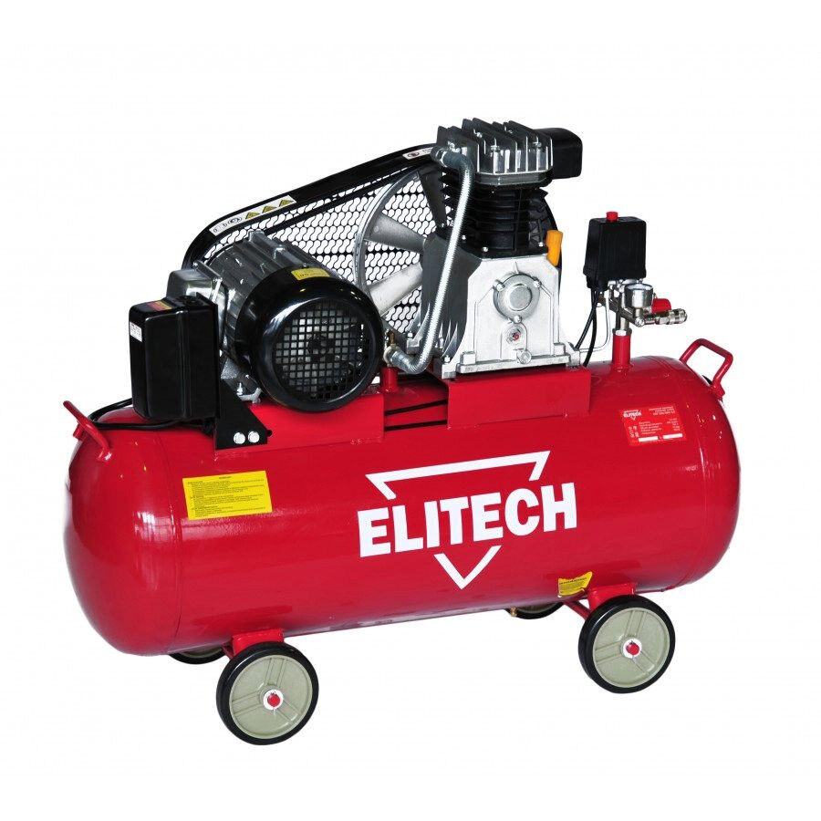 Компрессор коаксиальный масляный 3 кВт Elitech КПР 100/550/3.0 (E0504.003.00)