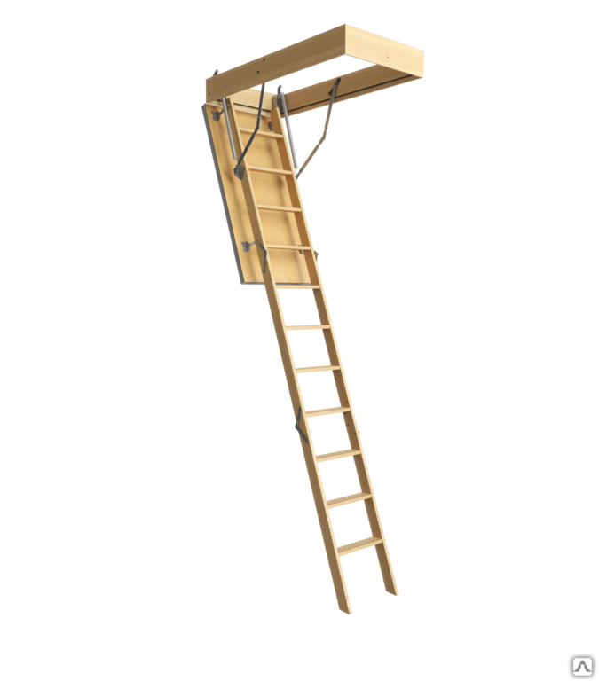 Чердачная лестница Dacha 60х120х280 см