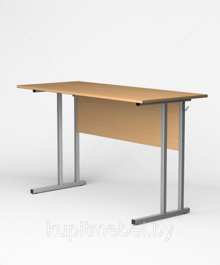 Школьная парта, стол ученический двухместный нерегулируемый по высоте