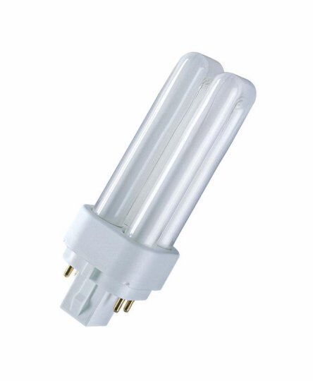 Лампа люминесцентная компакт LEDVANCE DULUX D, 18W/840, G24d-2 DULUX D 18W/840 G24d-2