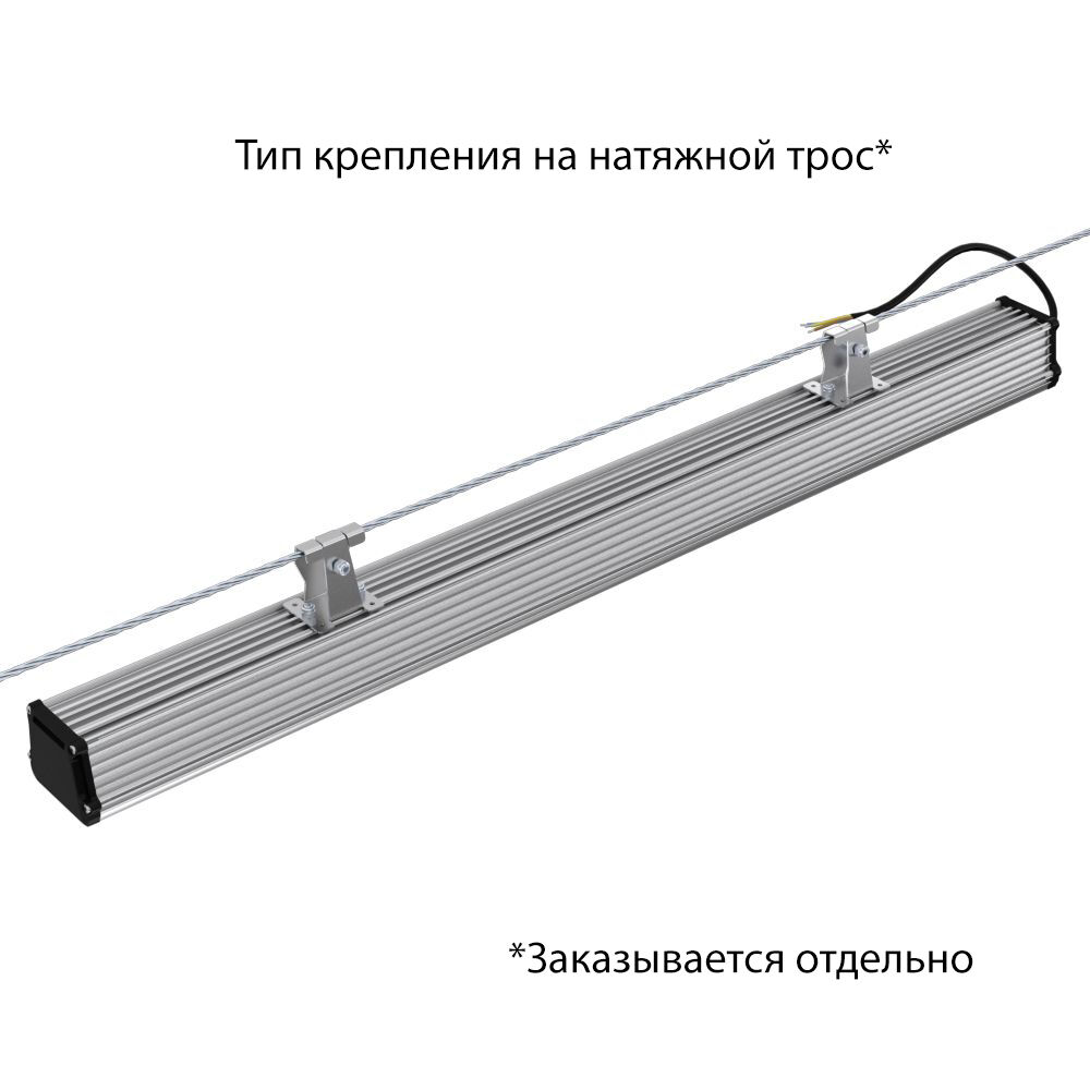 Светодиодный светильник PromLed Т-Линия v2.0 60 1000мм Эко 12-24V AC/DC 5000К Прозрачный Светодиодные низковольтные свет 5