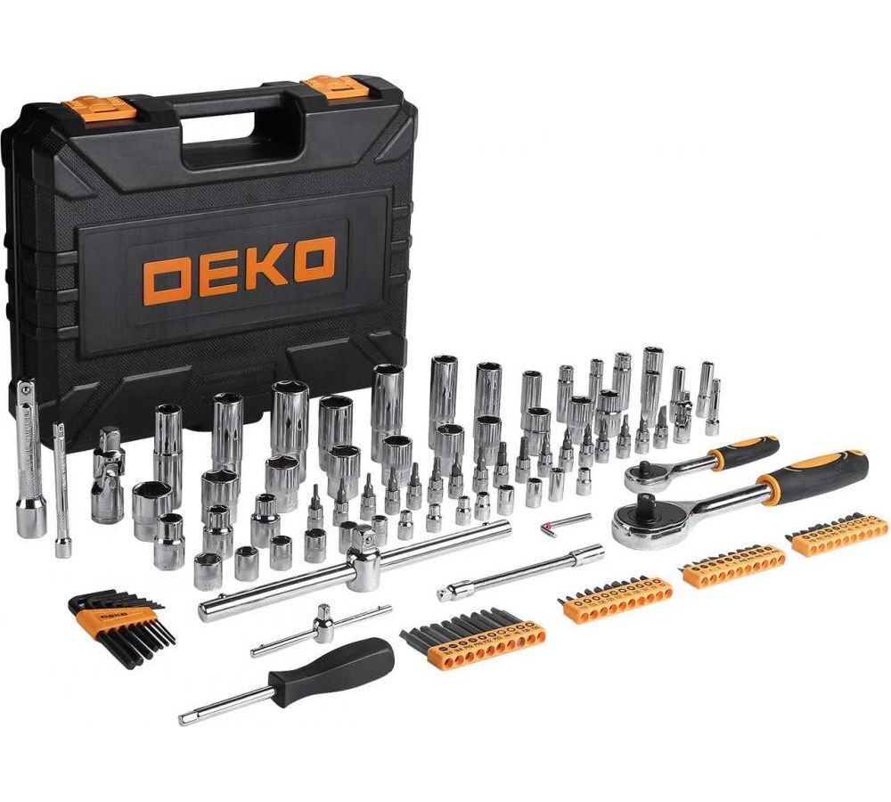Профессиональный набор инструментов для авто DEKO DKAT121 в чемодане (121 предмет) Deko