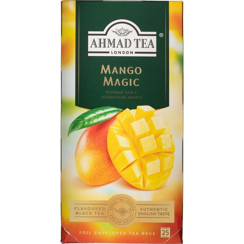 Чай черный Ahmad Tea Mango Magic 25 пакетиков