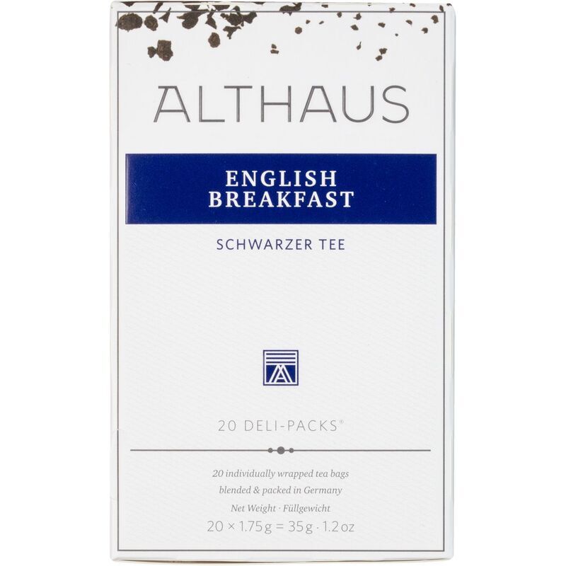 Чай черный Althaus Deli Packs English Breakfast 20 пакетиков