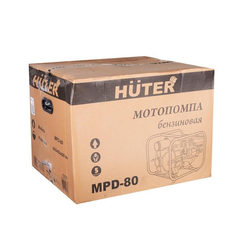 Мотопомпа Huter MPD-80