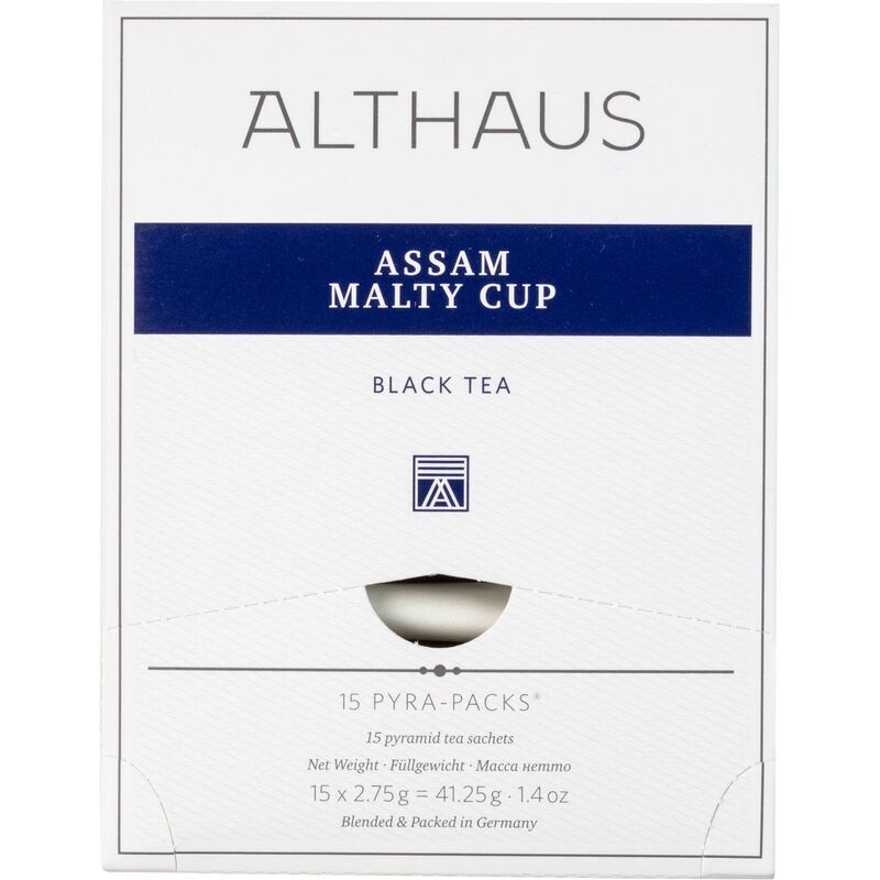 Чай черный Althaus Pyra Pack Assam Malty Cup 15 пирамидок