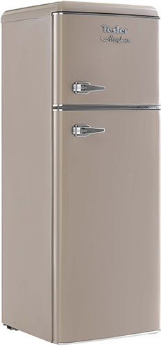 Двухкамерный холодильник Tesler RT-217 SAND GREY
