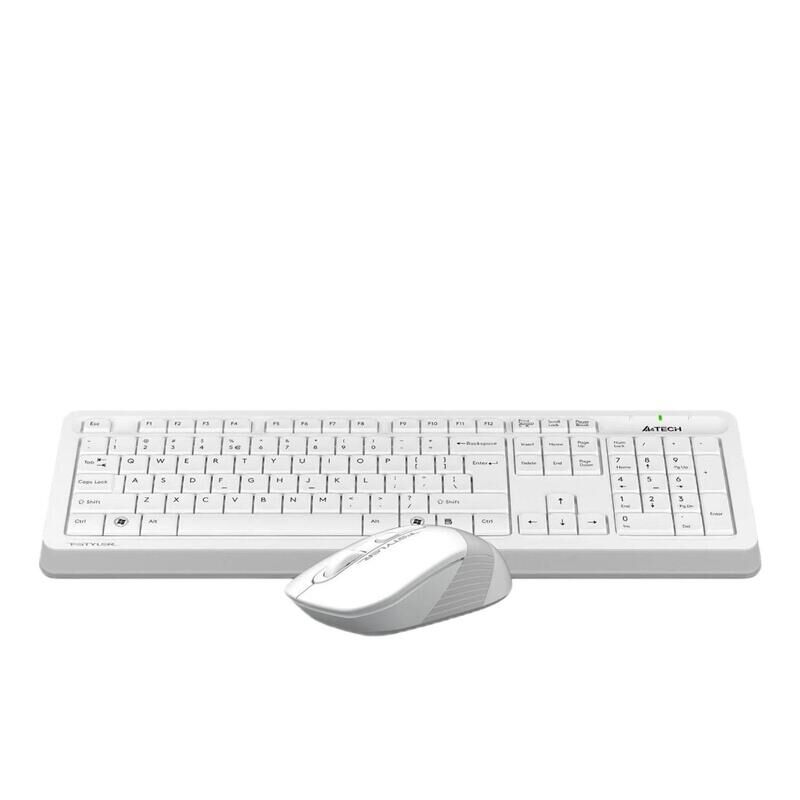 Комплект беспроводной клавиатура и мышь A4Tech Fstyler FG1010S
