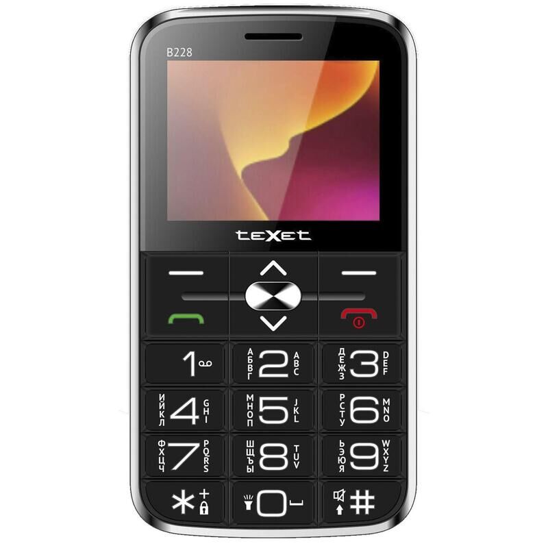 Мобильный телефон teXet ТМ-B228