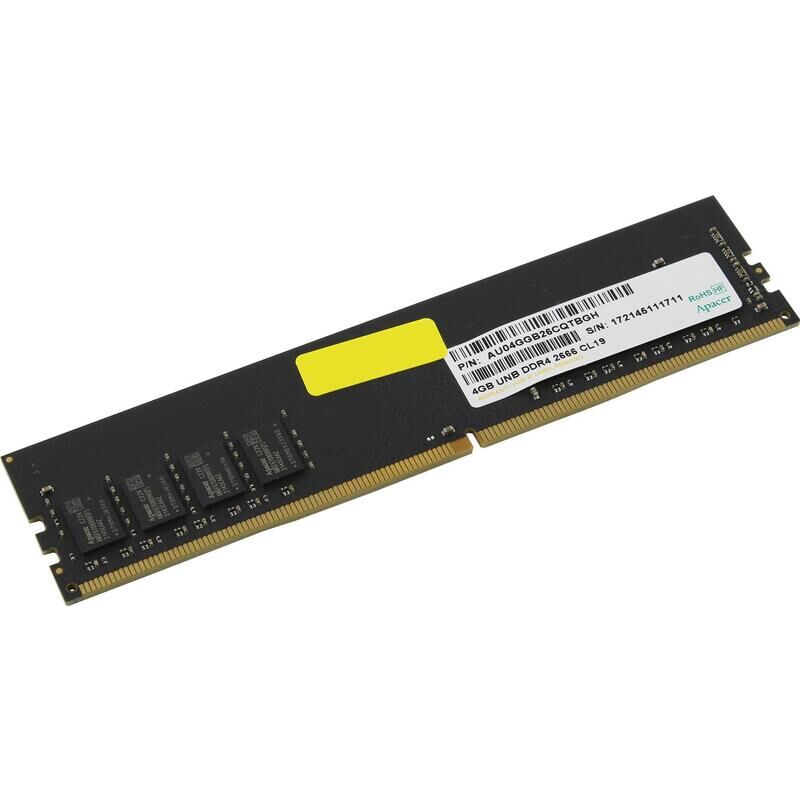 Оперативная память Apacer 4 ГБ AU04GGB26CQTBGH (DIMM DDR4)