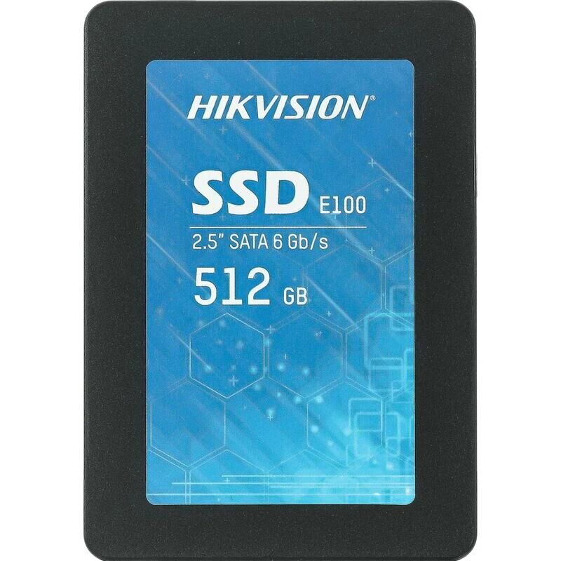SSD накопитель Hikvision E100 512 ГБ (HS-SSD-E100/512G)