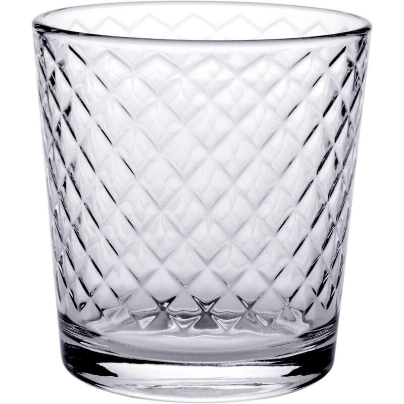 Набор стаканов (олд-фешн) ОСЗ Кристалл стеклянные низкие 250 мл (30 штук в упаковке)
