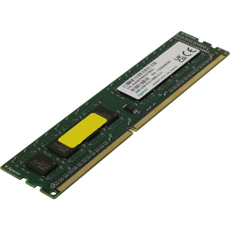 Оперативная память Apacer 4 ГБ AU04GFA60CATBGC (DIMM DDR3)