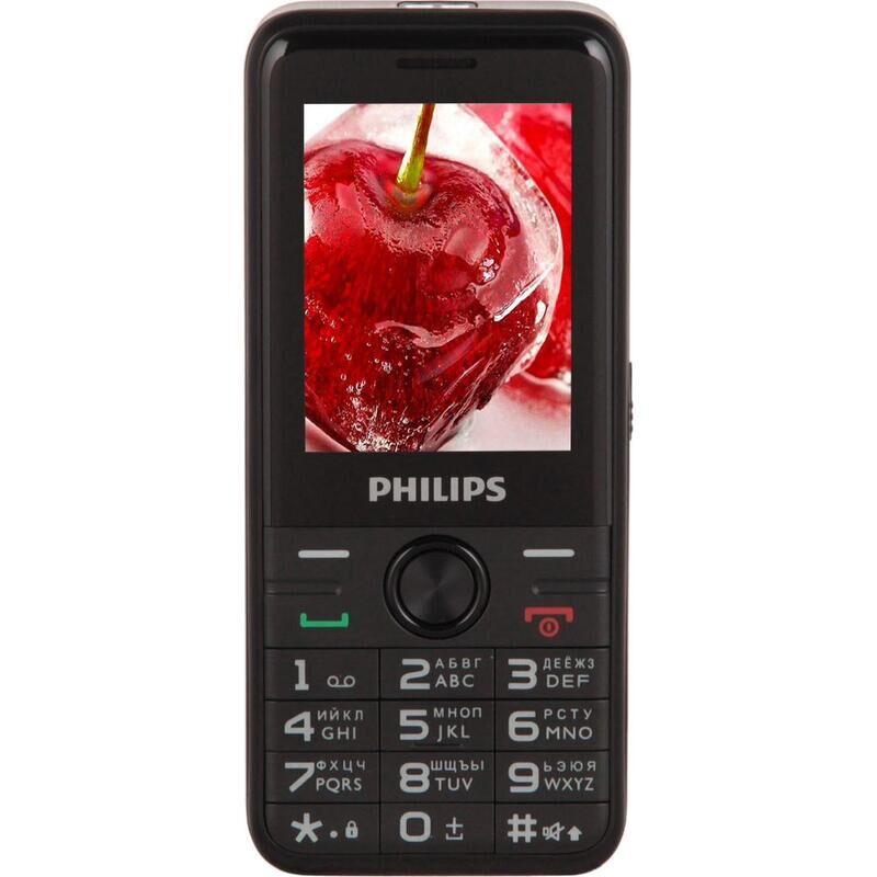 Мобильный телефон Philips Xenium Е6500 черный (CTE6500BK/00)