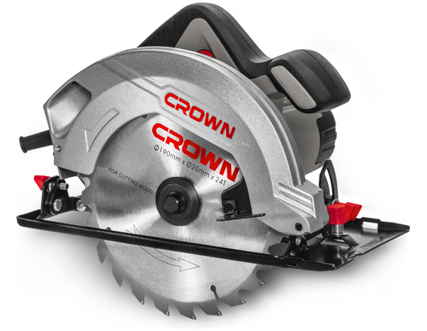 Пила дисковая CROWN CT15199-190 (1200 Вт, 190 мм)