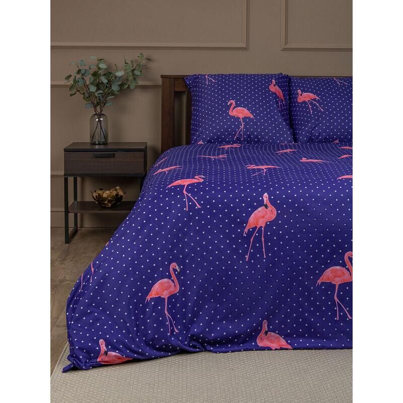 Постельное белье Amore Mio Flamingo DKBL 93799 (2-спальное, микрофибра)