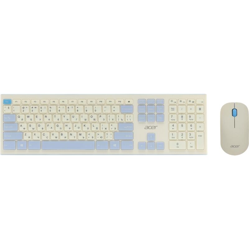 Комплект беспроводной клавиатура и мышь Acer OCC205 (ZL.ACCEE.00C)