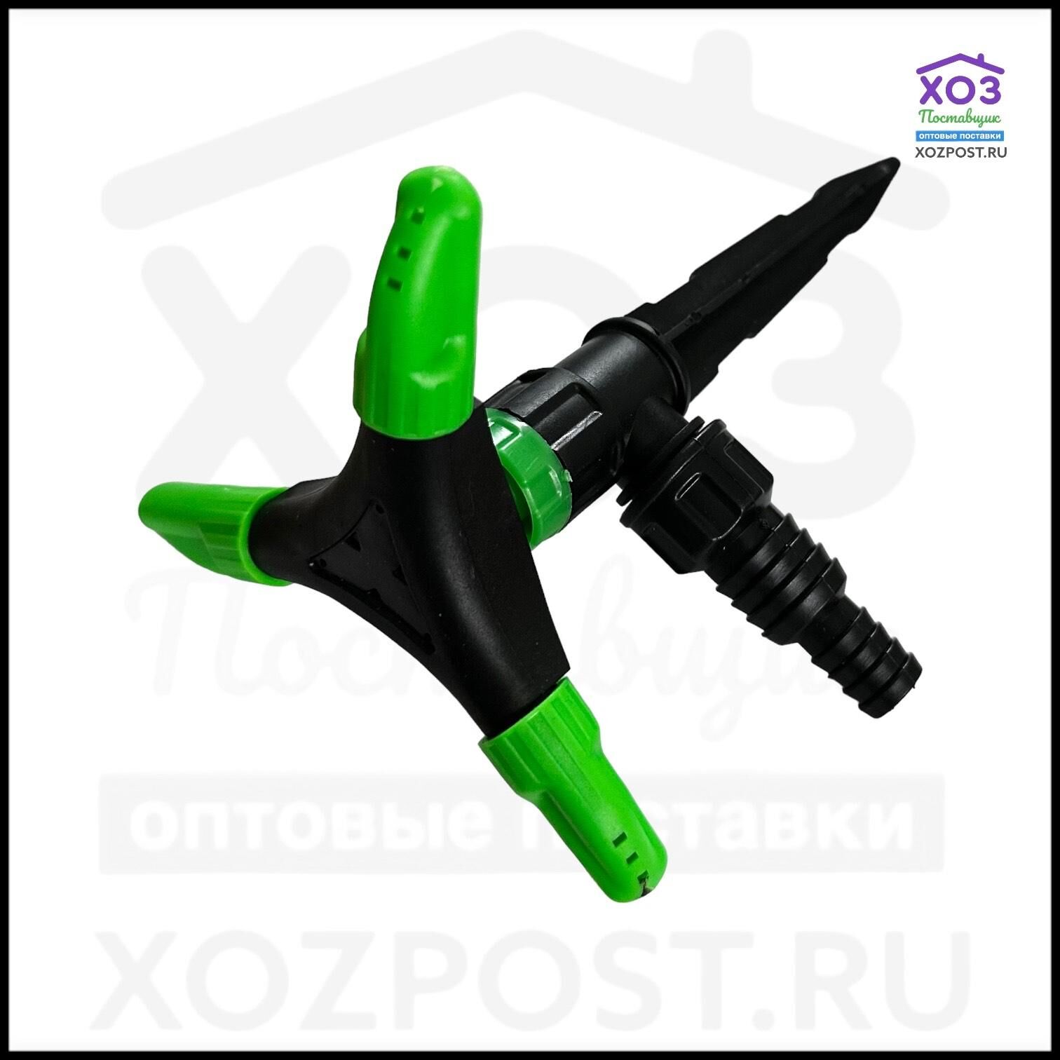 Вертушка - распылитель 3х рожковый Spark Lux /100/