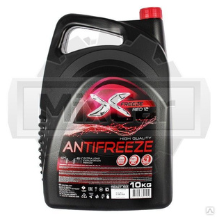 Антифриз X-FREEZE Red готовый -40C (красный 10кг) (430206075) #1