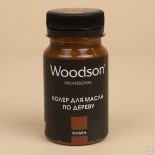 Колер для масла по дереву Woodson (ольха, 80 мл) #1