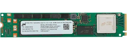 Серверный накопитель SSD Crucial M.2 7400 PRO 1920 Гб PCIe 4.0 (MTFDKBG1T9TDZ-1AZ1ZABYYR)