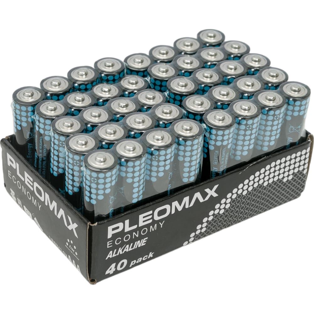 Батарейки Pleomax LR03 40 bulk Economy Alkaline (40/960/38400) Б0059834