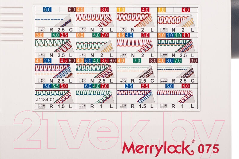 Коверлок Merrylock 075 6