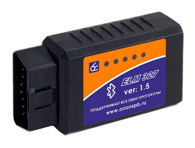 Сканер диагностический автомобильный OBD2 Bluetooth Elm327 V1.5