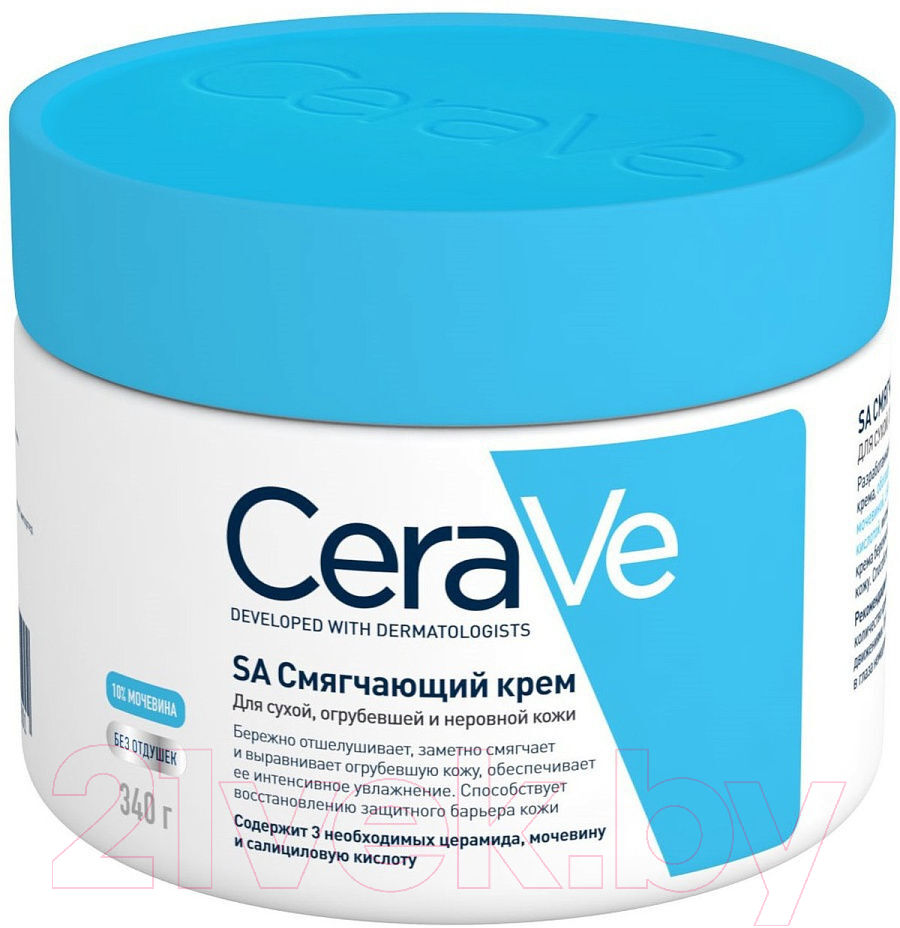 Крем для тела CeraVe SA смягчающий для сухой огрубевшей и неровной кожи 4