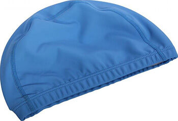 Шапочка для плавания Bradex текстильная покрытая ПУ, синяя SF 0367 текстильная покрытая ПУ синяя SF 0367