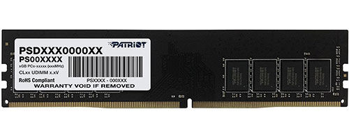 Оперативная память Patriot DDR4 4GB 2666MHz Signature Line (PSD44G266681)