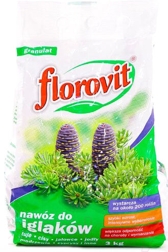 Удобрение Florovit Для хвойных гранулированное 1