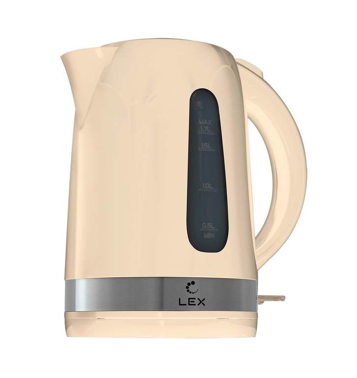 LX 30028-3, чайник электрический (бежевый)