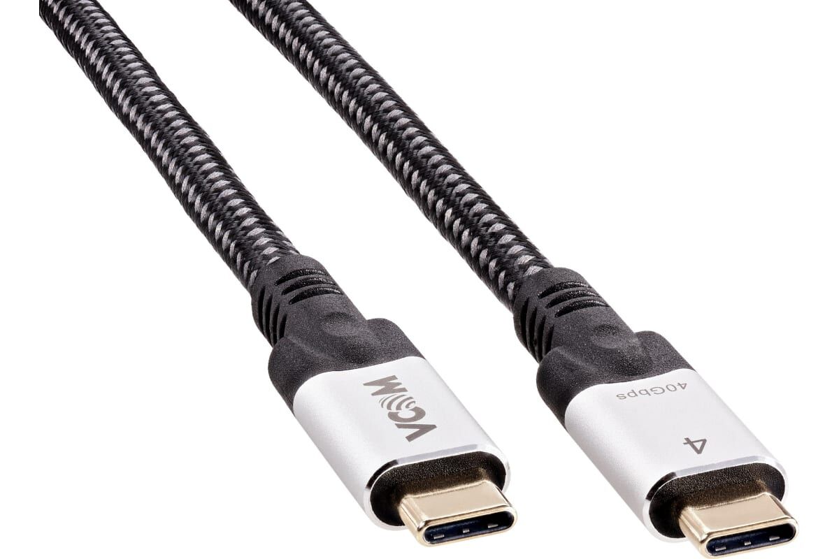 CU560-1.5M, USB кабель vcom USB Type C (M) -> USB Type C (M) 1.5 м