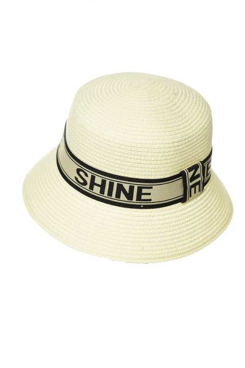 Шляпа женская AN S-1 Shine (молочный)