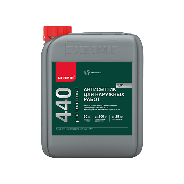 NEOMID 440 eco Антисептик для наружных работ (5 кг)