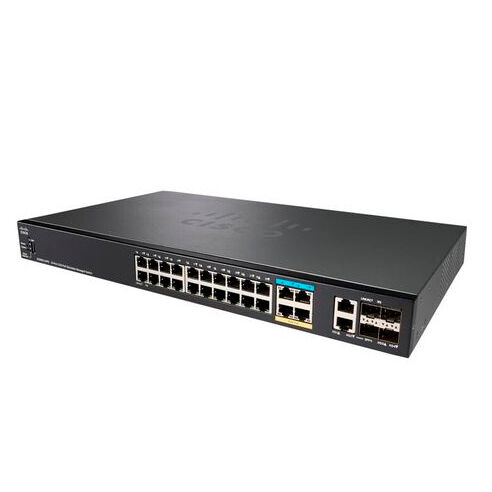Коммутатор Cisco 350X Series SG350X-24PD-K9-EU