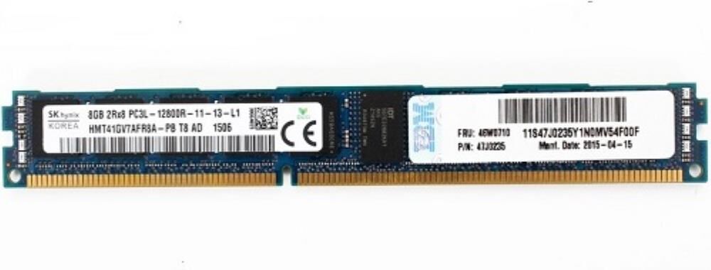 Оперативная память Lenovo 8GB PC3-12800 ECC DDR3, 90Y3152