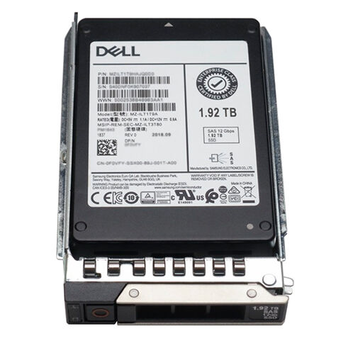 Накопитель SSD Dell 1.92TB 2.5 SFF 12Gbps 512e SAS 345-BBXH Накопители