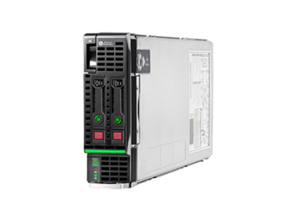 Сервер HPE BL460c Gen8 E5-2640v2, 32Gb DDR3, P220i/512, 724085-B21 HP (HPE)