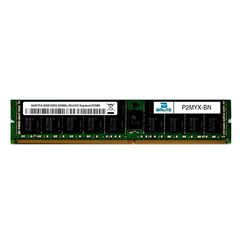 Оперативная память Dell 64GB DDR4-3200 RDIMM PC4-25600R P2MYX