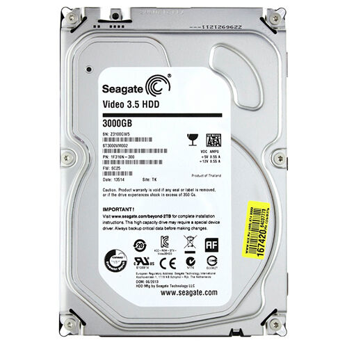 Жесткий диск Seagate 3ТБ SATA III 3.5, ST3000VM002 Накопители