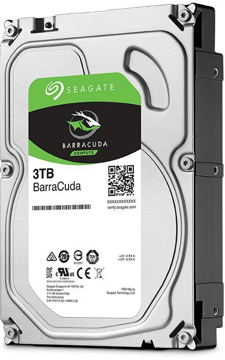 Жесткий диск Seagate 3TB SATA 3.5" 5900rpm 64Mb ST3000VN007 Накопители