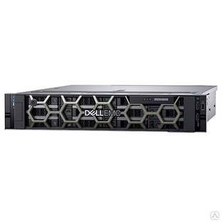 Сервер R540 2x4215 2x750W 2x16GB DDR4 1TB 2x2TB H330 2х10/100/1000BASE-TX, RJ45 REF Dell Dell 