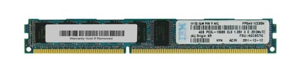 Оперативная память IBM 4GB (1X4GB) 1333MHZ PC3-10600 CL9 ECC, 46C0576