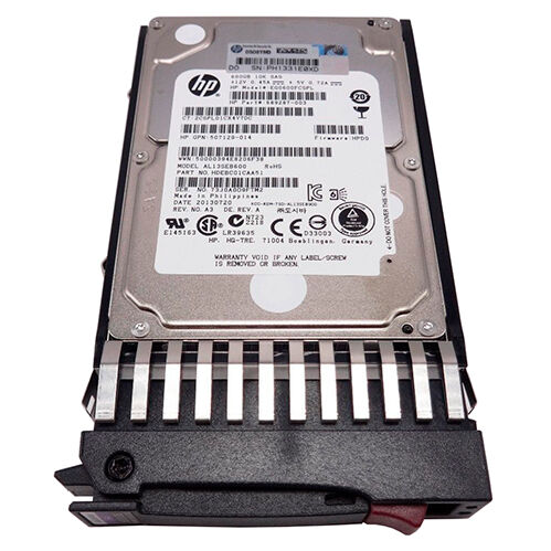 Жесткий диск HP 2.5" 600Gb SAS 10k 6G SFF Hot Plug HDD, 581311-001, 581286-B21 Накопители
