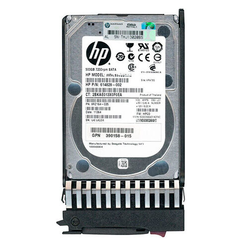 Жесткий диск HP 500GB 7.2K 2.5'' SATA 3Gb/s 508035-001 Накопители